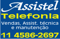 Assistel Telefonia - aparelhos telefones, fax, pabx , secretaria eletronia , assistencia tecnica , concertos, em jundiai sp